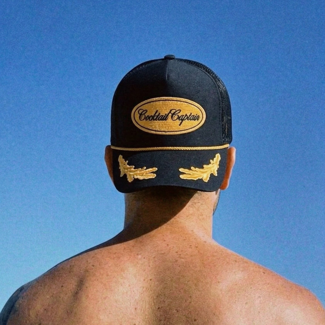 Cocktail Captain Hat