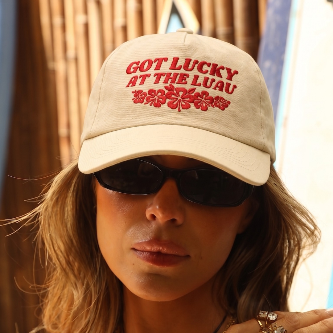 Got Lucky at the Luau Hat