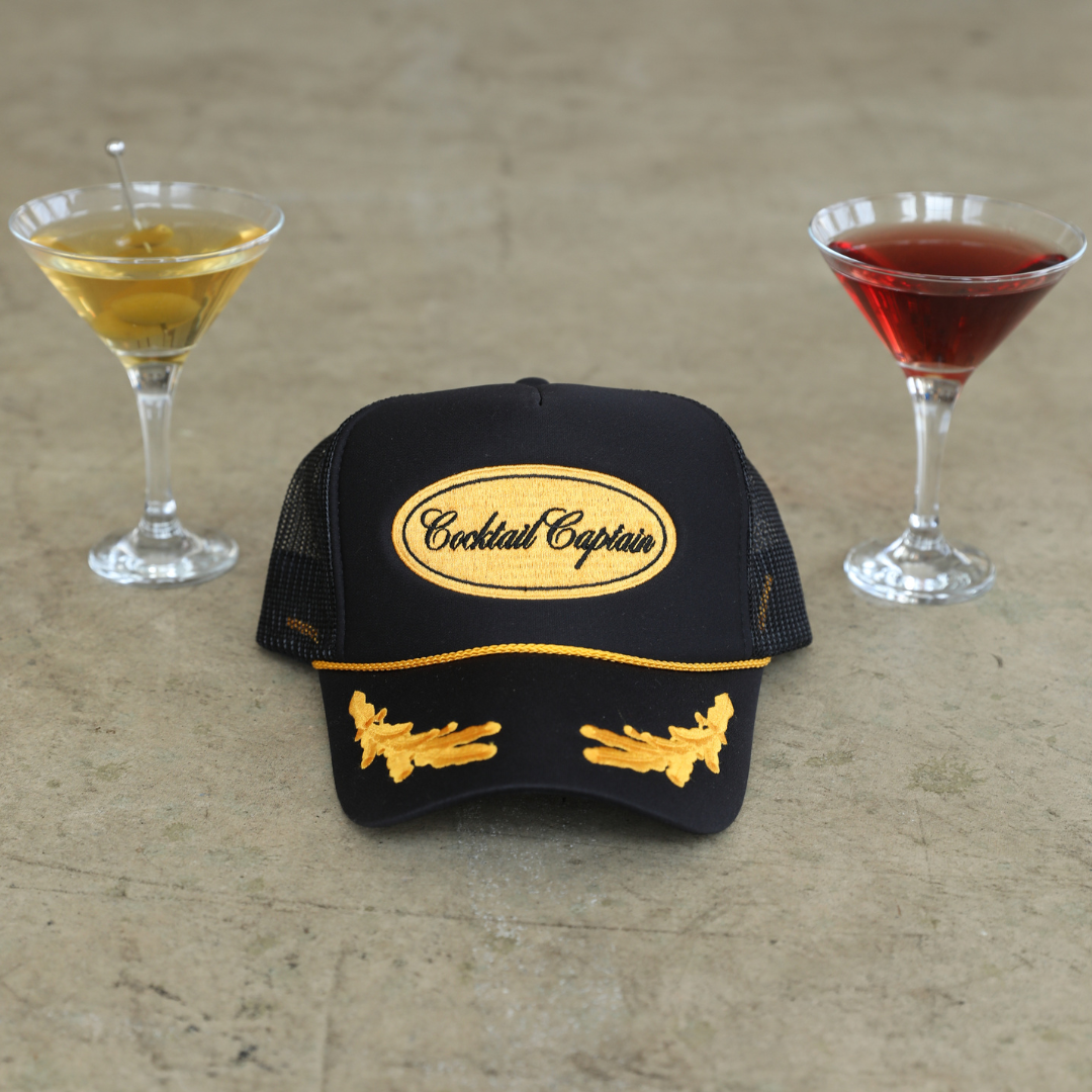 Cocktail Captain Hat