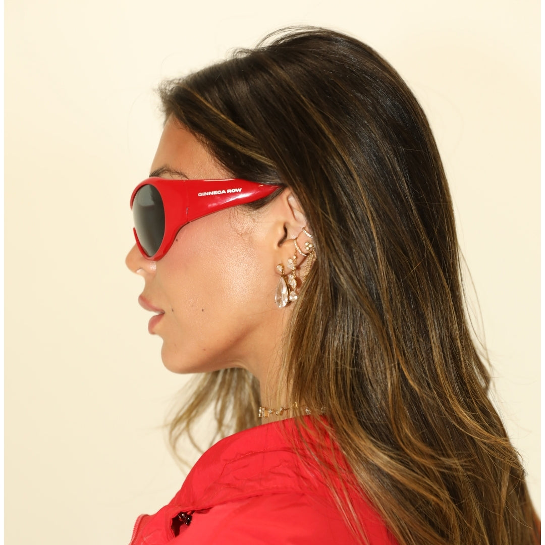 Rodeo Ear Cuff worn in the Carrera Collection