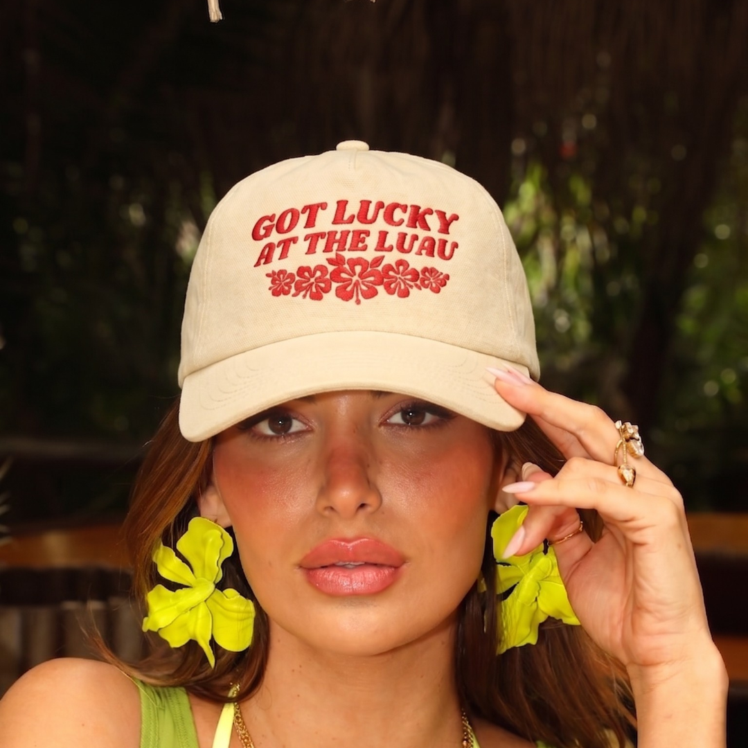 Got Lucky at the Luau Hat