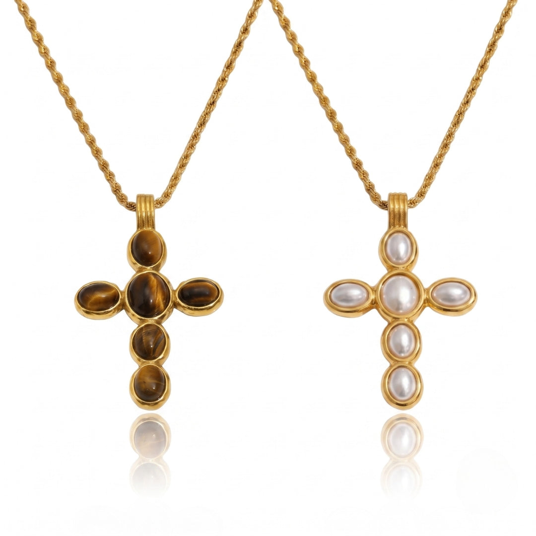 Isla Cross Necklace