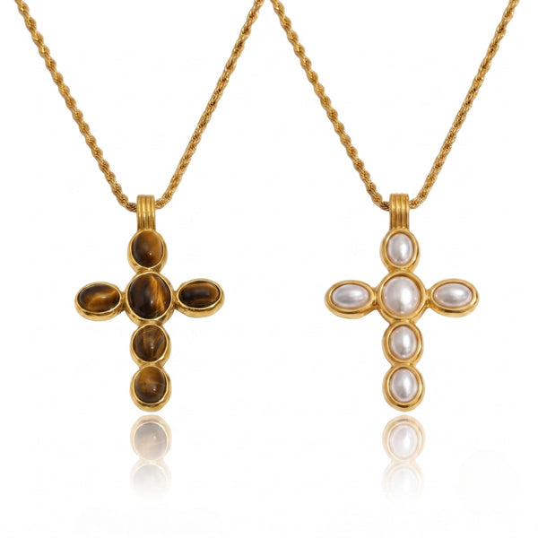 Isla Cross Necklace