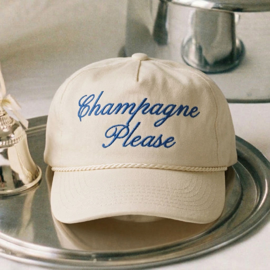 Champagne Please Hat