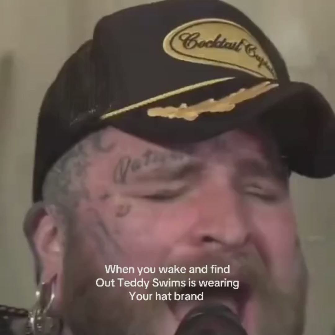 Cocktail Captain Hat
